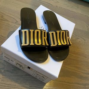 Christian Dior Black limited Evolution Slides